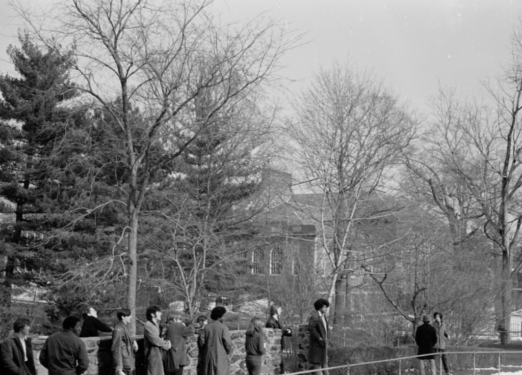 MHS Wall Toward Annex